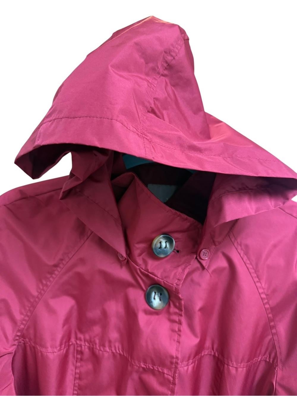 Women’s White Stag red button front raincoat EUC Size XL - Picture 6 of 12